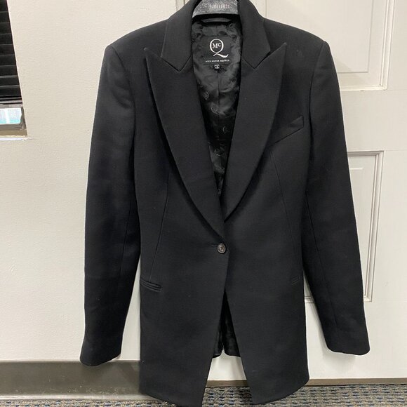 Alexander McQueen Virgin Wool Blazer  Size IT 36 - Picture 1 of 12